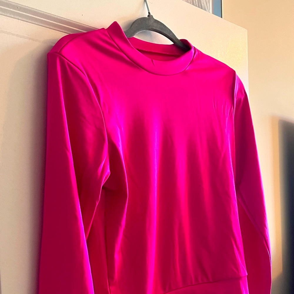 2-piece Hot pink set